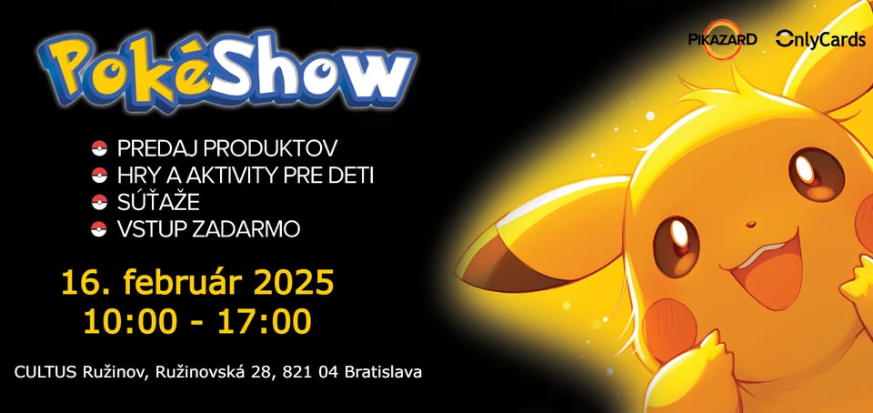 POKÉMON AKCIA - PokéShow Ružinov
