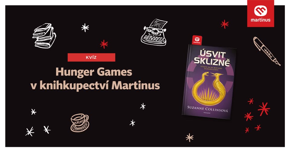 Hunger Games kvíz v knihkupectví Martinus