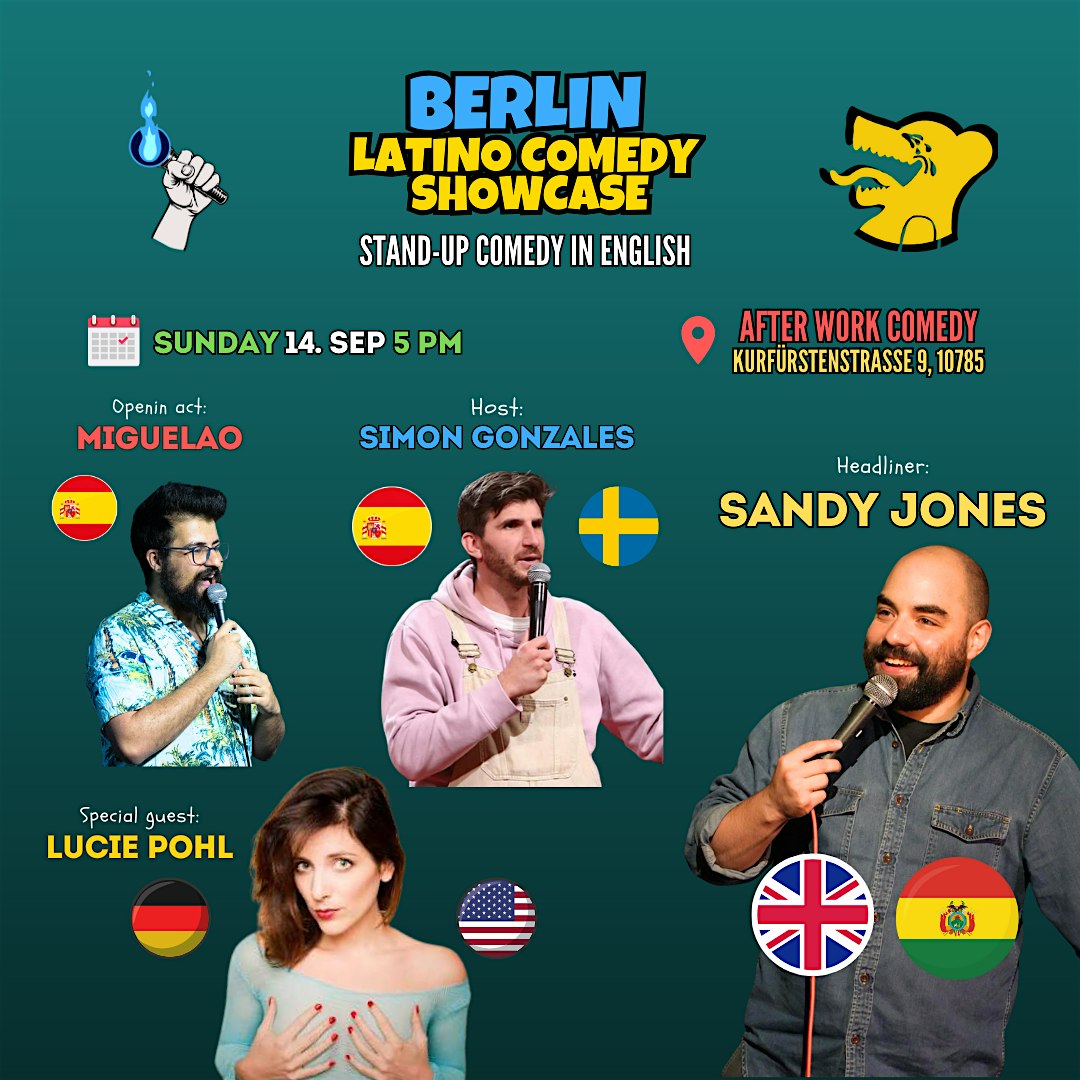 Latino Comedy Showcase ...IN ENGLISH! # 8  |  Ft. Lucie Pohl From Overwatch