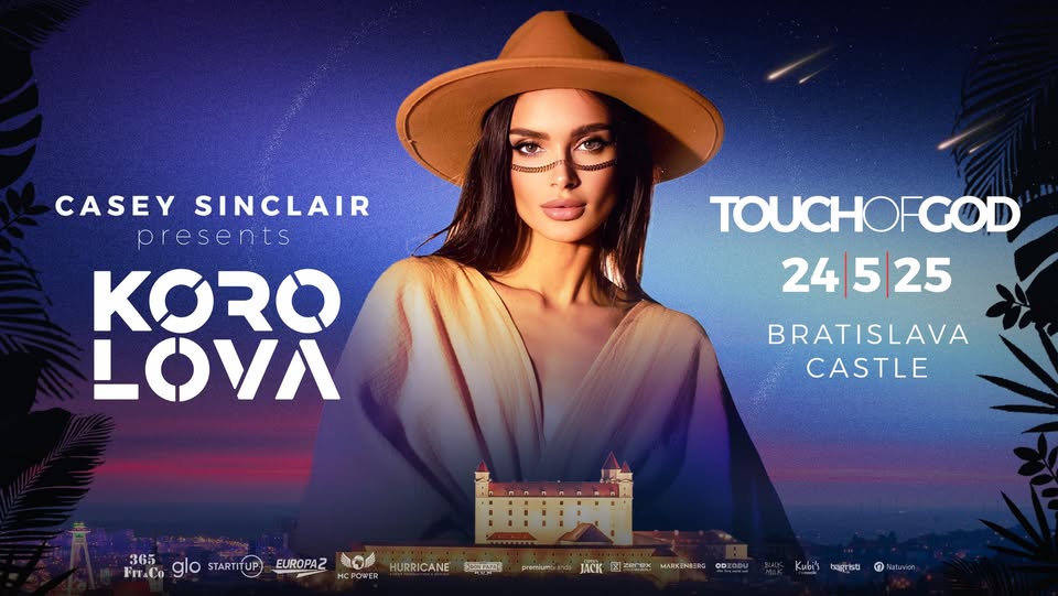 TOUCH OF GOD - DJ KOROLOVA - Bratislavský Hrad (Bratislava Castle)