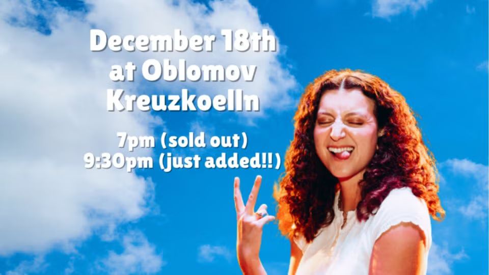 EXTRA SHOW Yvette in Berlin! // English Stand-up Special