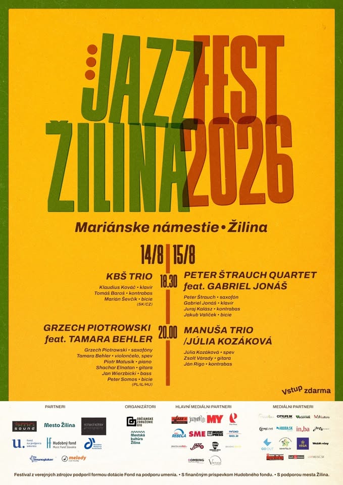 🎷 JazzFest Žilina 2026