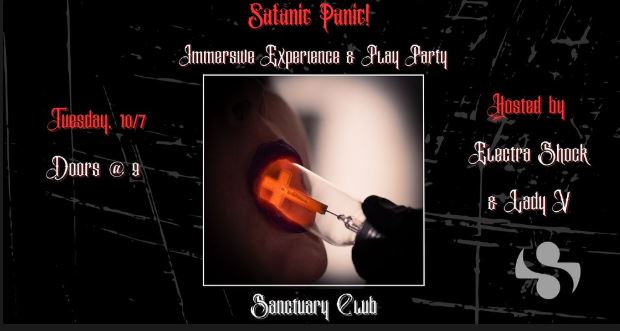 Satanic Panic! - Immersive Experience & Play Party for the Occult