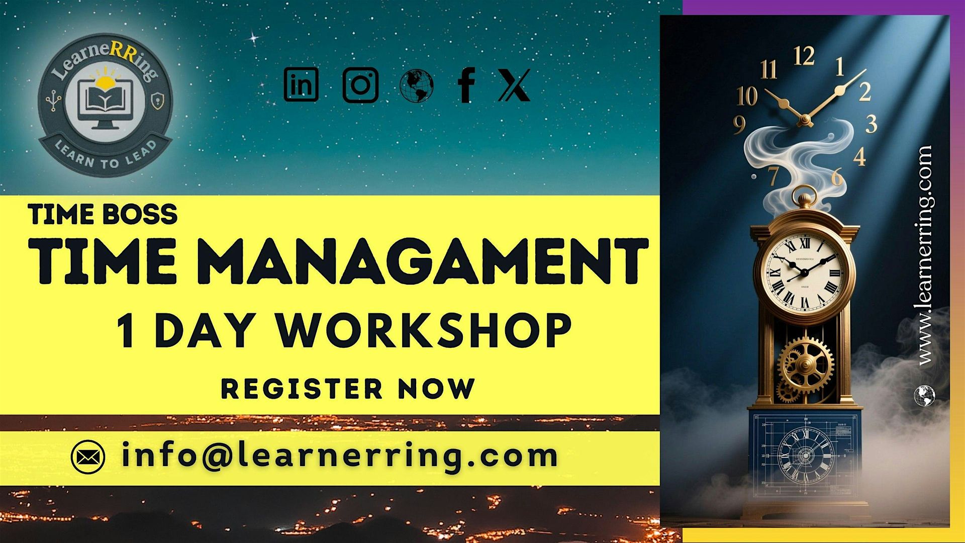 Time Management 1-Day Workshop | Vancouver, WA