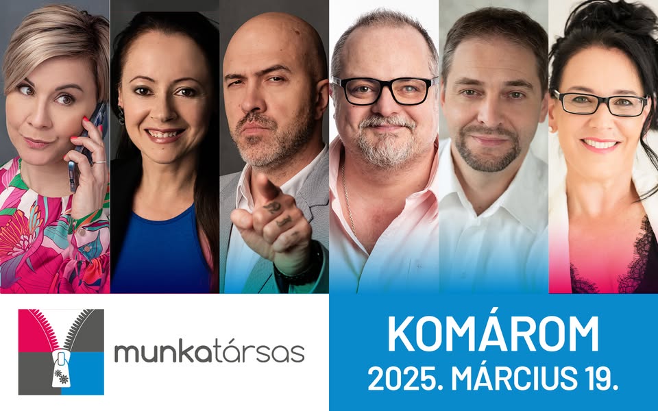 MUNKATÁRSAS - Komáromban / konfliktushelyzetek humorral a munka világában