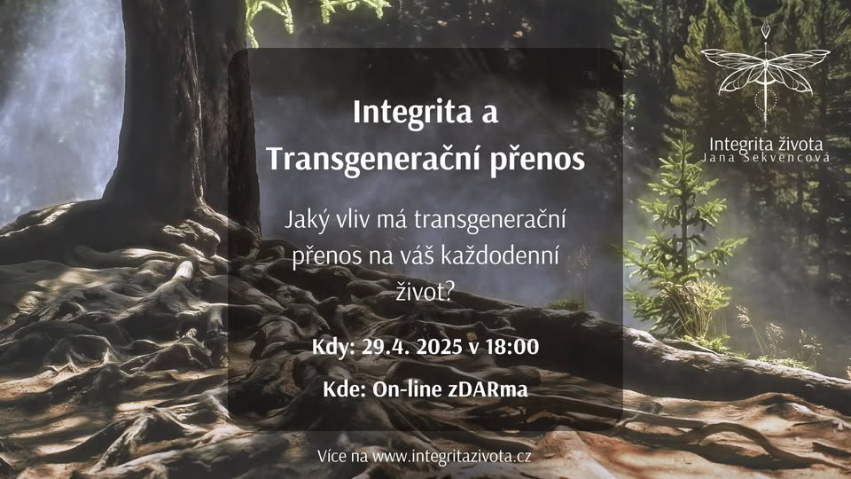 Integrita a Transgenerační přenos (on-line zDARma)