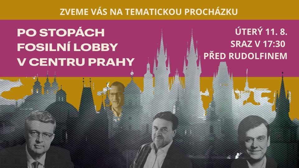 PROCHÁZKA - Po stopách fosilní lobby v centru Prahy