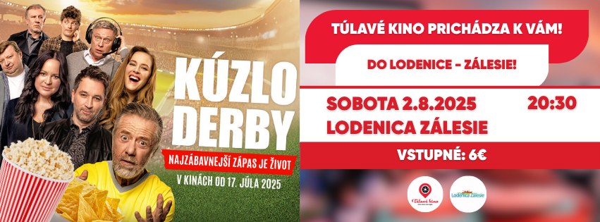 Túlavé kino prichádza do Zálesia! Premietame film Kúzlo derby!