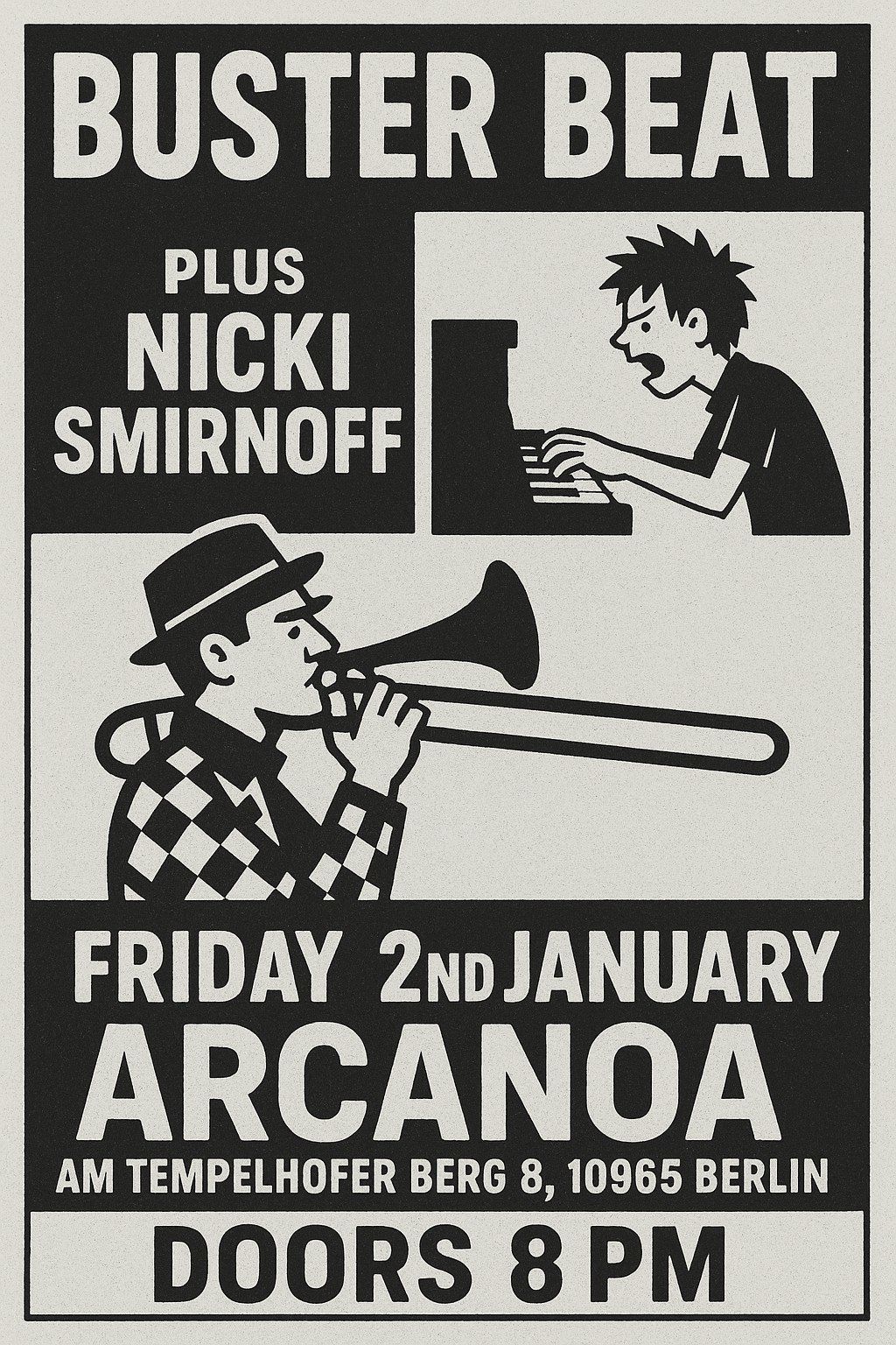 Buster Beat + Nicki Smirnoff @ Arcanoa