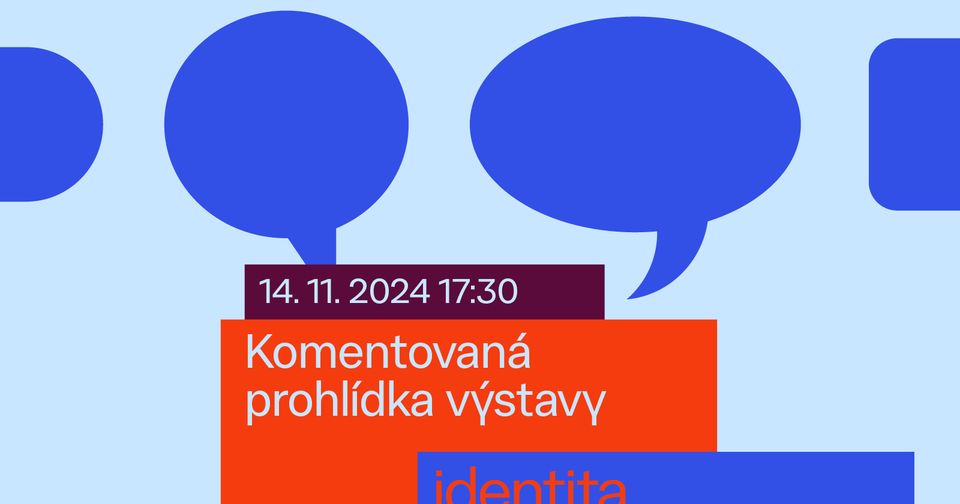 Komentovaná prohlídka výstavy Identita: Příběh českého grafického designu