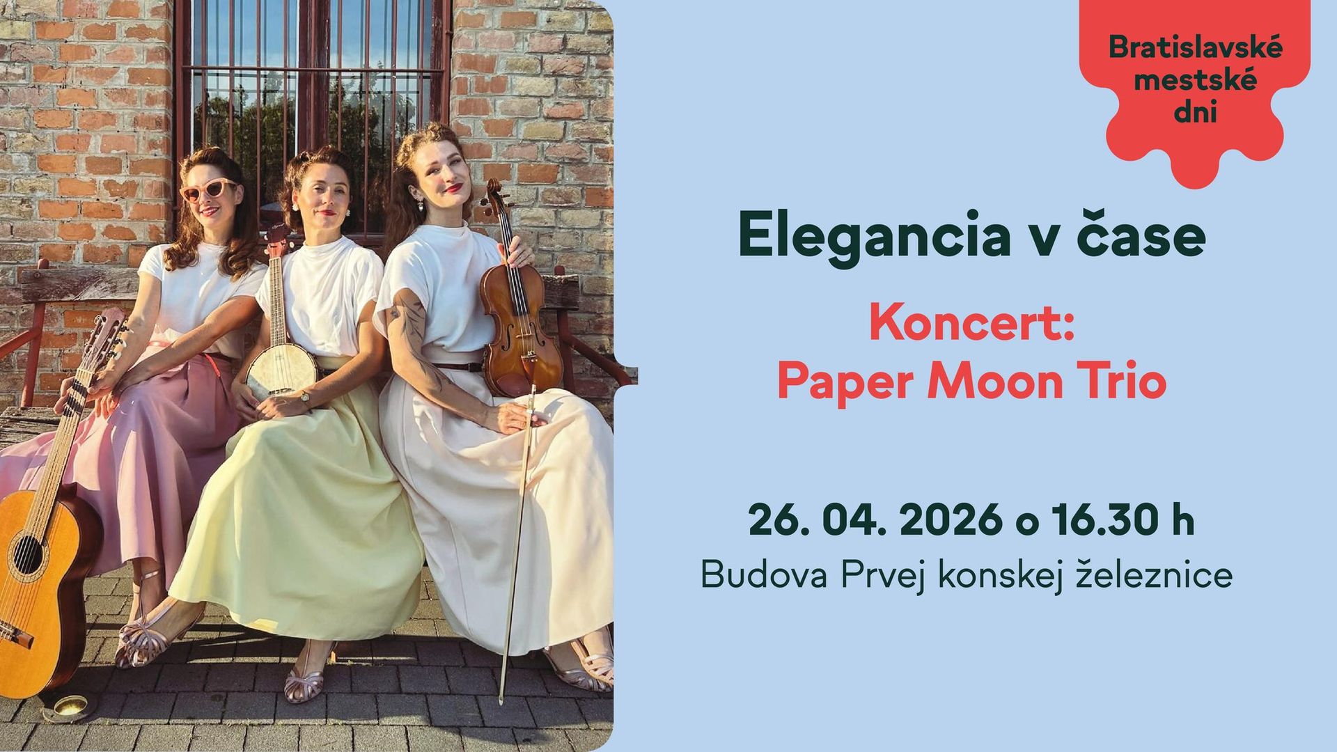 Koncert: Paper Moon Trio