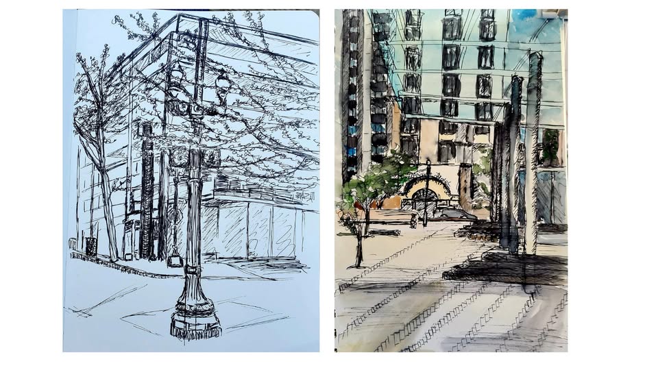 Oct 18 Sketchcrawl-Director Park