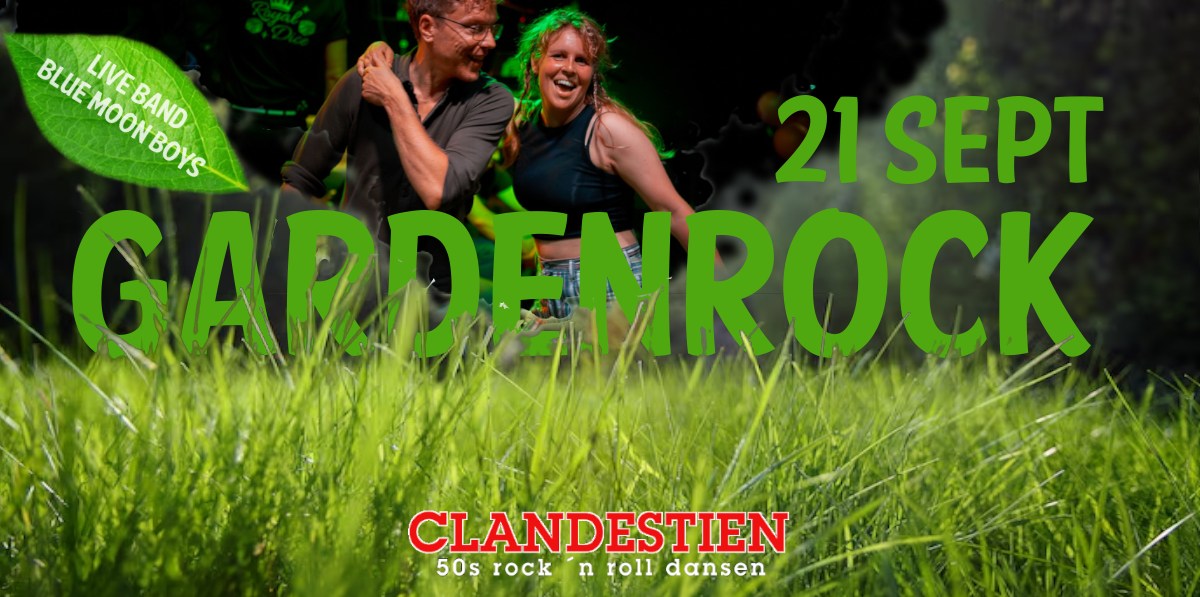 Garden Rock met live band Blue Moon Boys