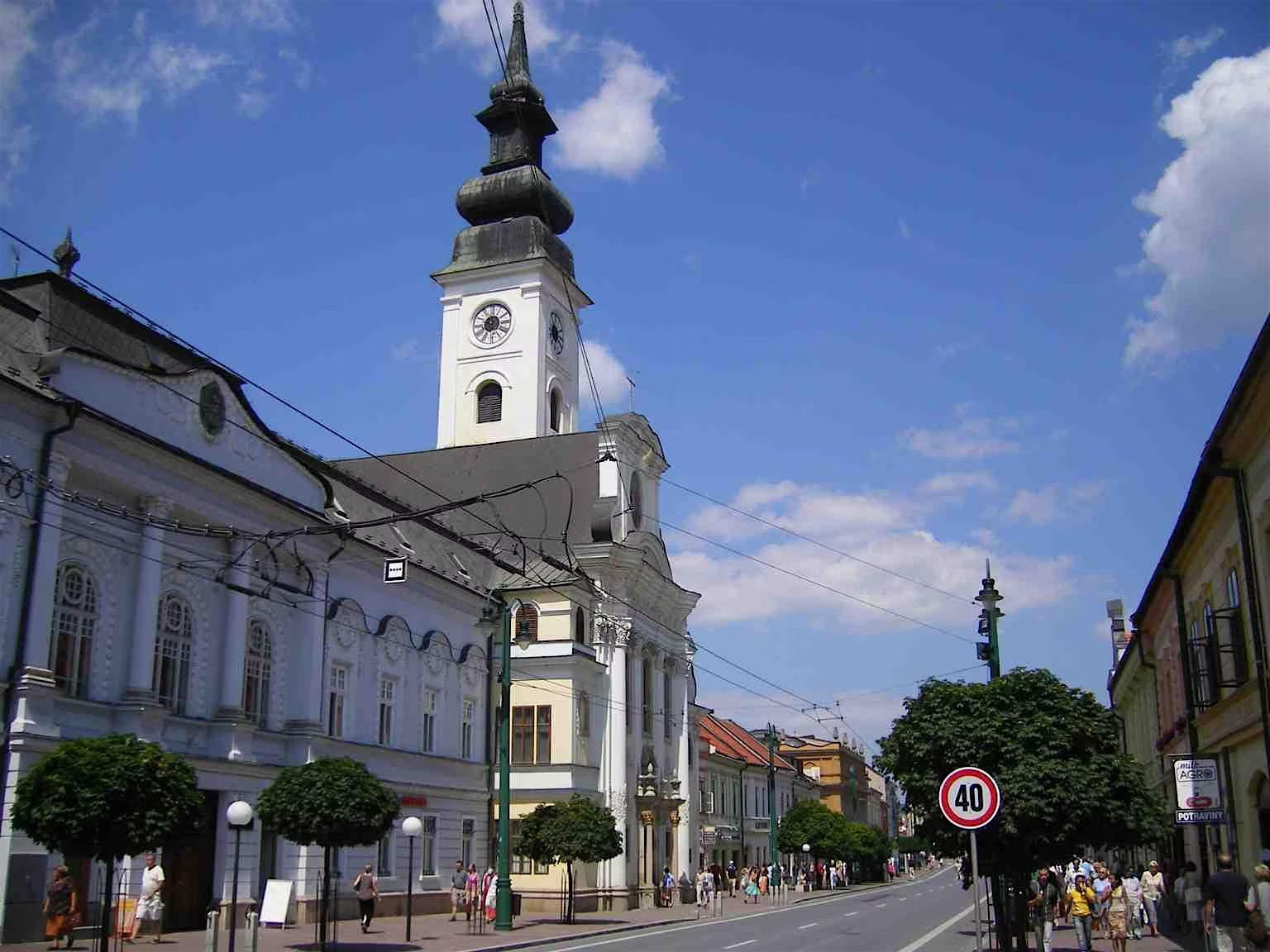 Presov Audio Tour: Echoes of Rivers and Roads