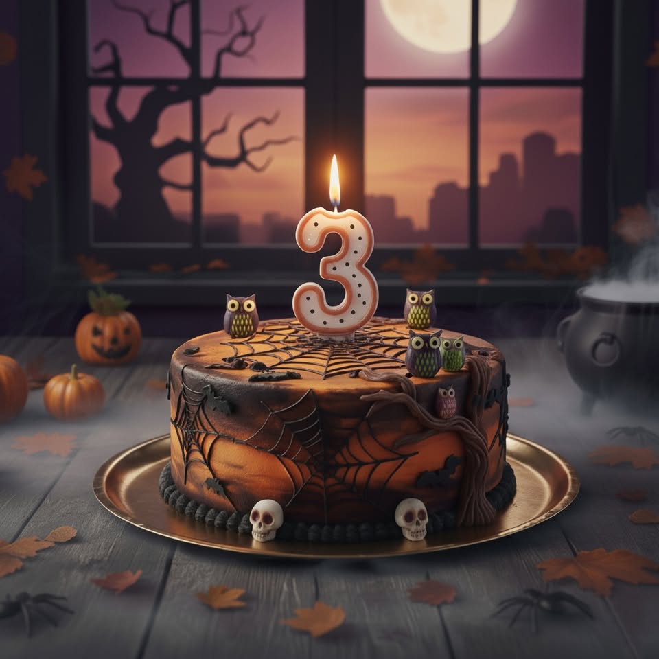 The Web of Dreams celebrates the 3rd birthday of the feat. Halloween party