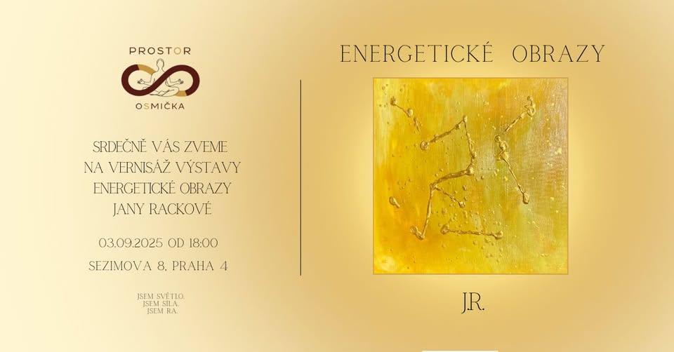 Vernisáž výstavy ENERGETICKÉ OBRAZY