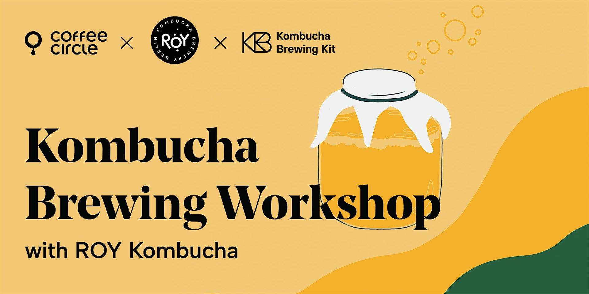 Kombucha Brewing Workshop with Roy Kombucha