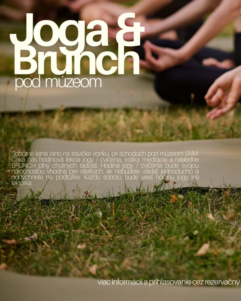 JOGA & BRUNCH POD MÚZEOM