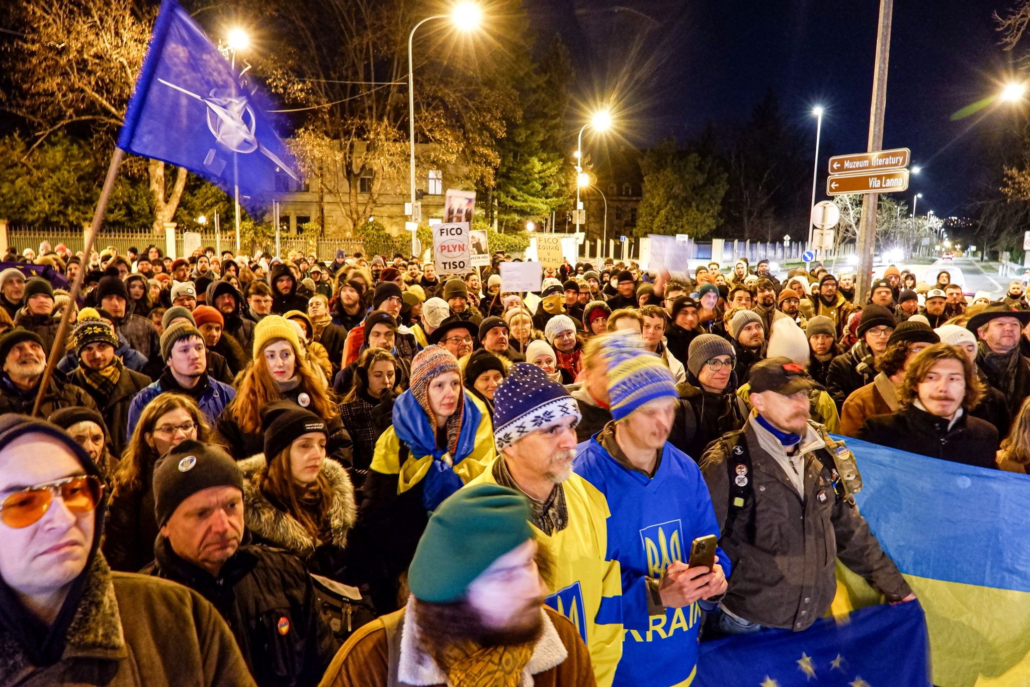Verejné zhromaždenie Praha: Slovensko je Európa!