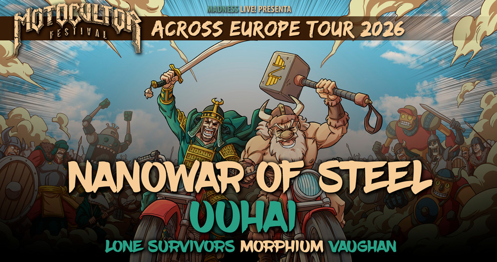 Nanowar of Steel + Uuhai • Motocultor Tour • Pamplona