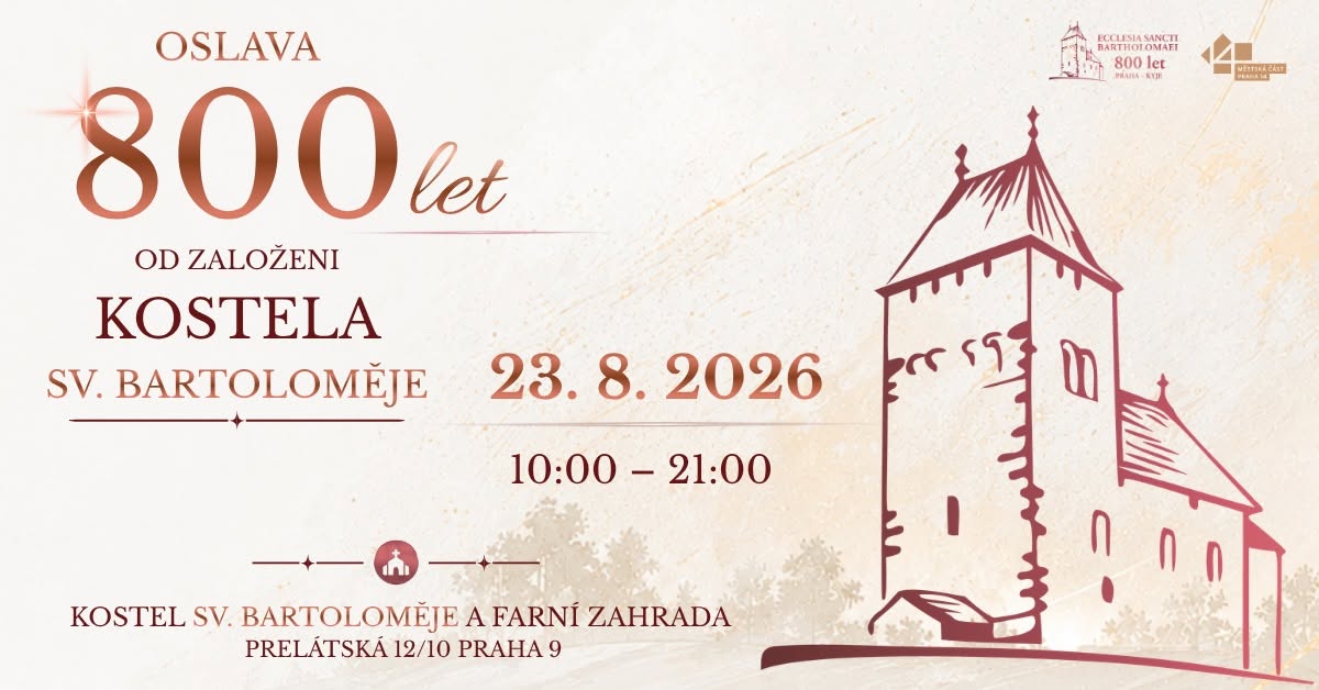 Oslava 800 let od založení kostela sv. Bartoloměje