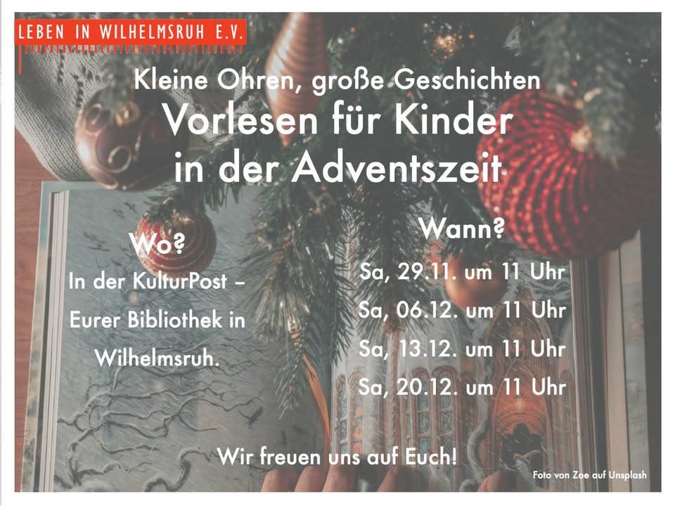 Leseförderung in der Adventszeit