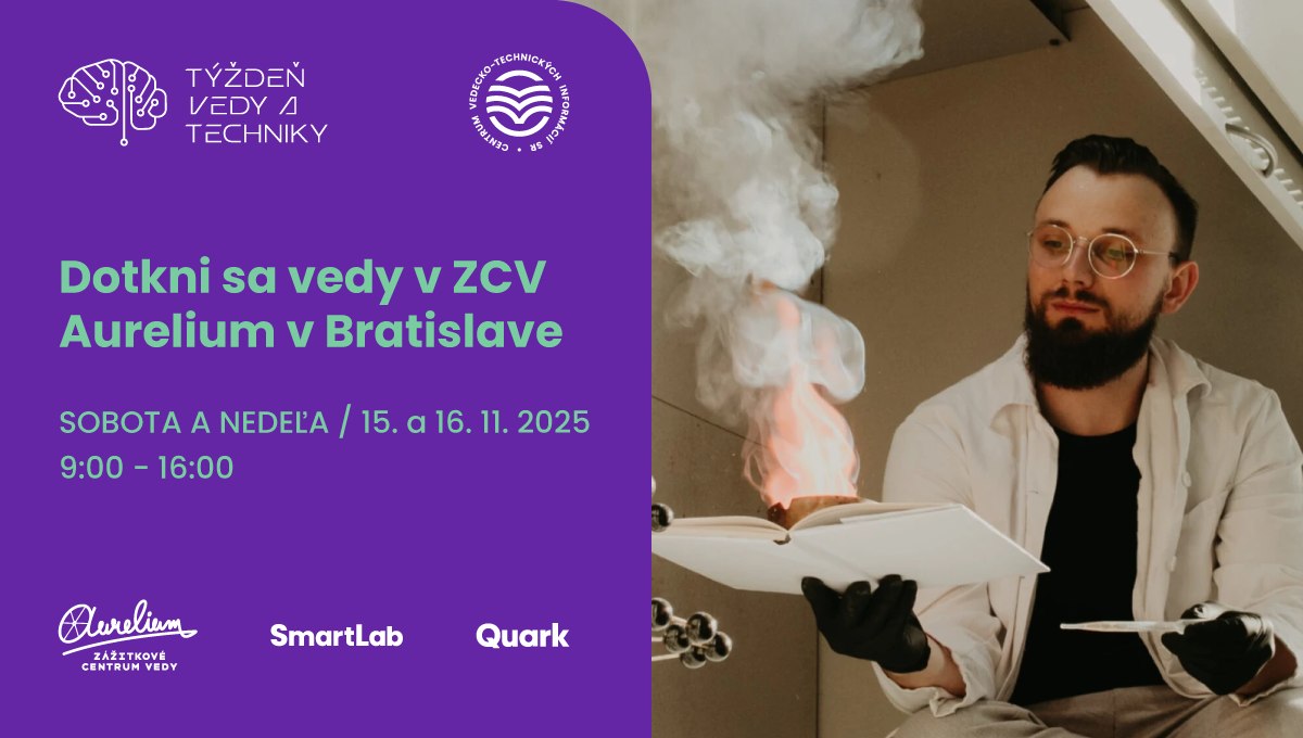 Chemická šou Vedecké okienko v ZCV Aurelium