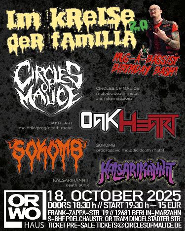 Melodeath Festival @ OrwoHaus (feat. Oakheart)