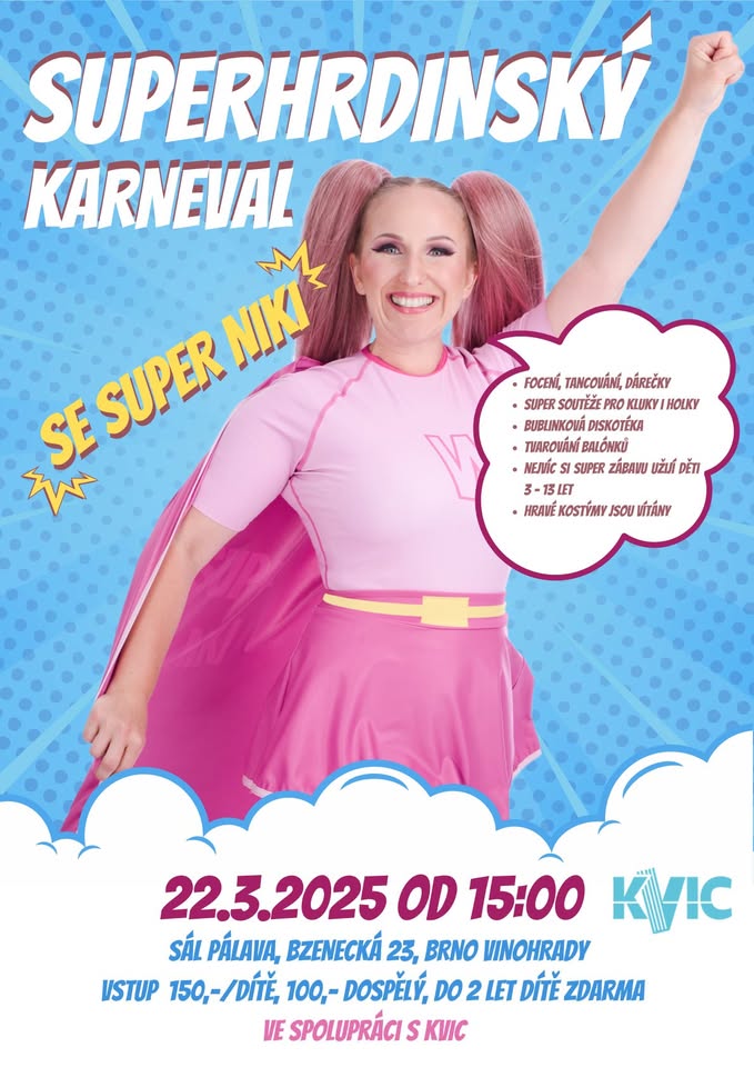 SUPERHRDINSKÝ KARNEVAL S Niki