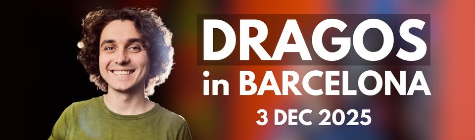 Dragos in BARCELONA | 03.12.2025| - SOURCE OF SADNESS TOUR + Crowd Work