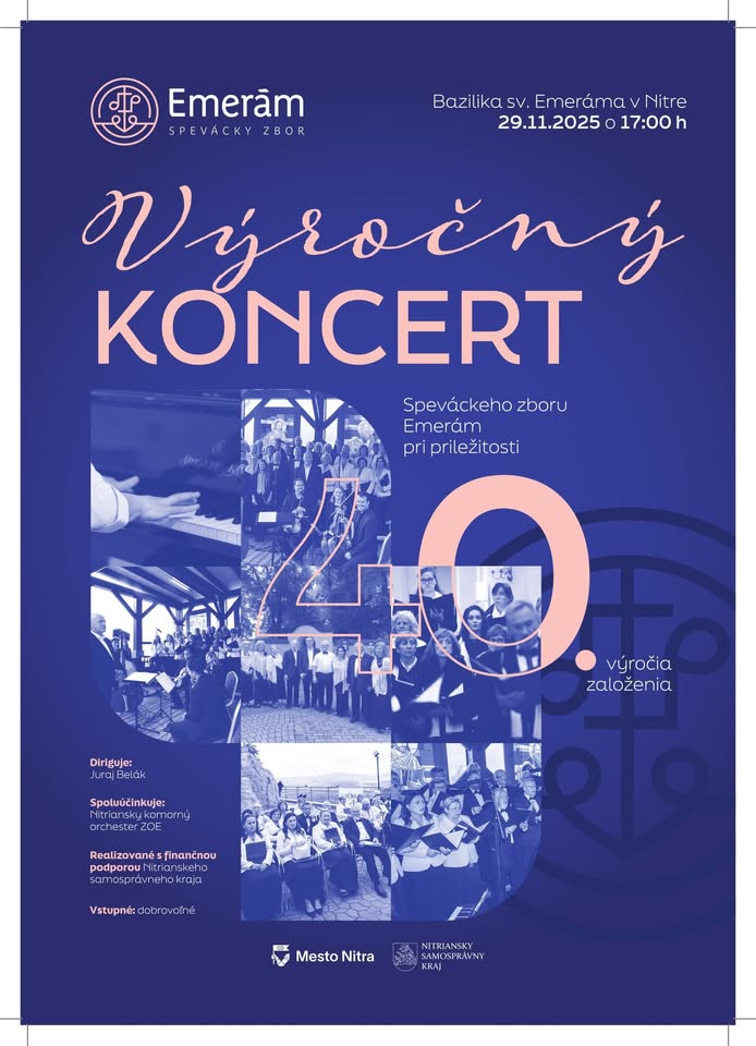 Výročný koncert pri príležitosti 40. výročia založenia