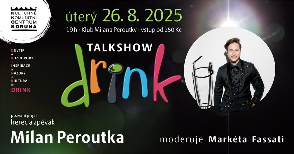 Drink s Milanem Peroutkou