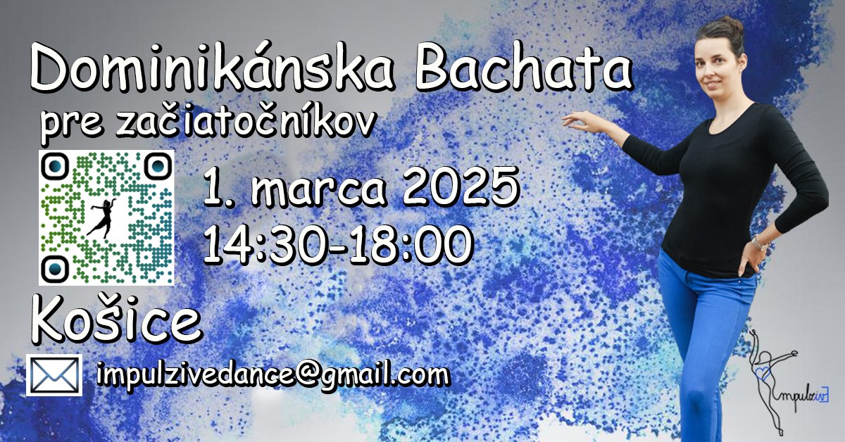 Dominikánska Bachata pre začiatočníkov – Košice