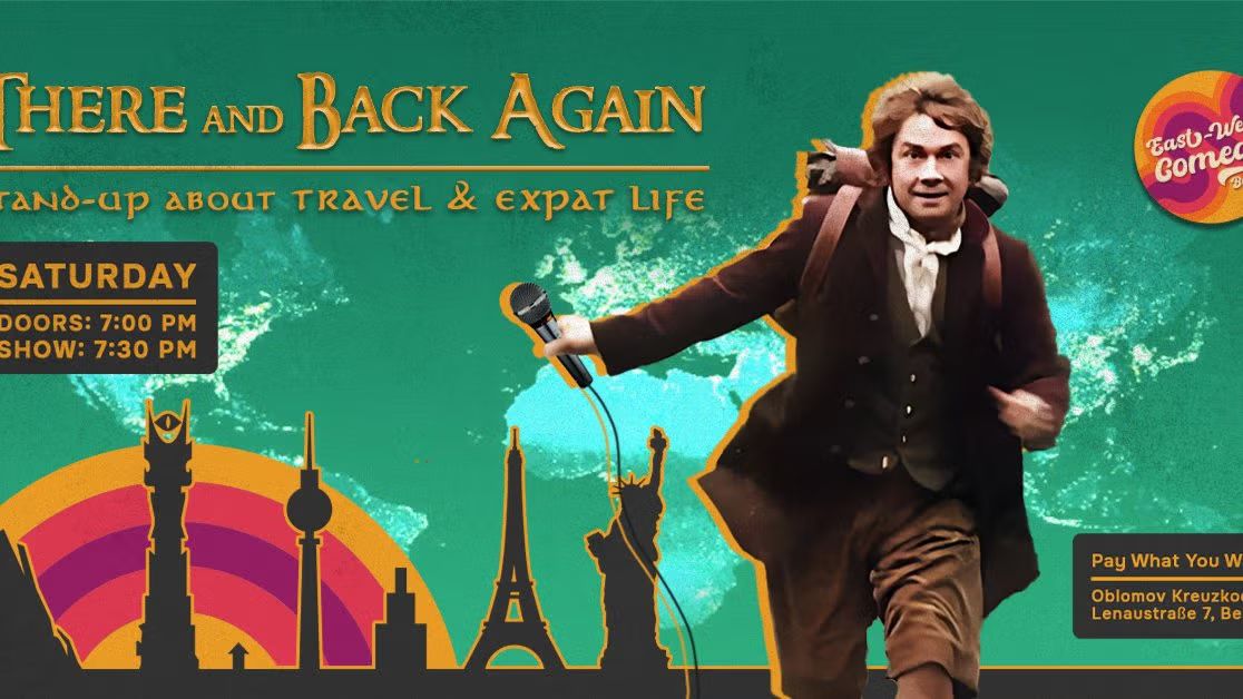 There and Back Again: English Stand-up About Travel & Expat Life 27.12.25