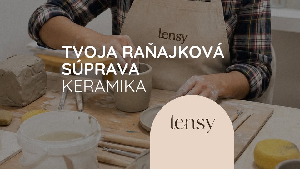 ☕️ Tvoja raňajková súprava | Keramika v Lensy