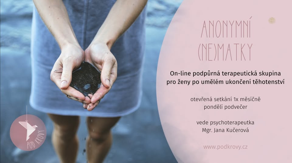 Anonymní (ne)matky - online podpůrná terapeutická skupina pro ženy po rozhodnutém potratu