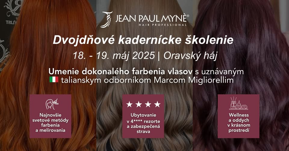 KADERNÍCKE ŠKOLENIE 💎 Umenie dokonalého farbenia vlasov