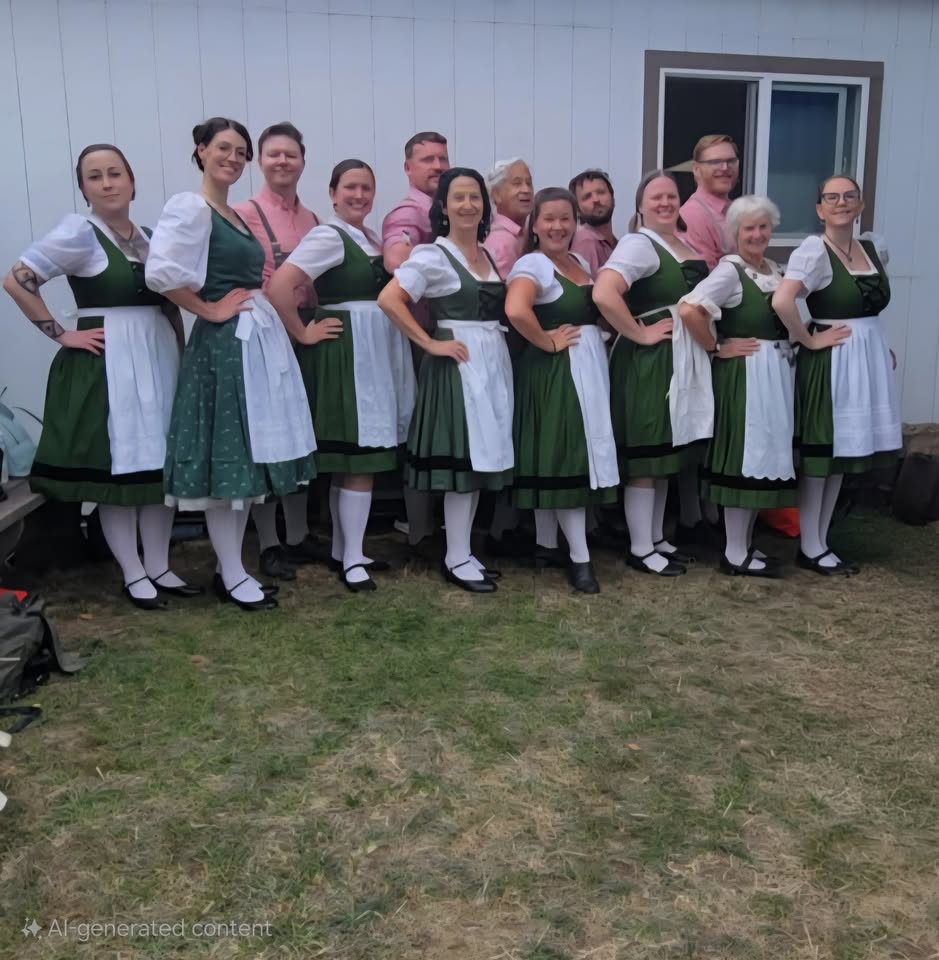 The Tirolean Dancers of Oregon at Oktoberfest at the German Haus