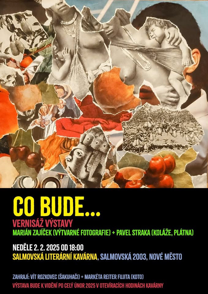 U Božího mlýn: Vernisáž výstavy - Pavel Straka + Marian Zajíček: Co bude