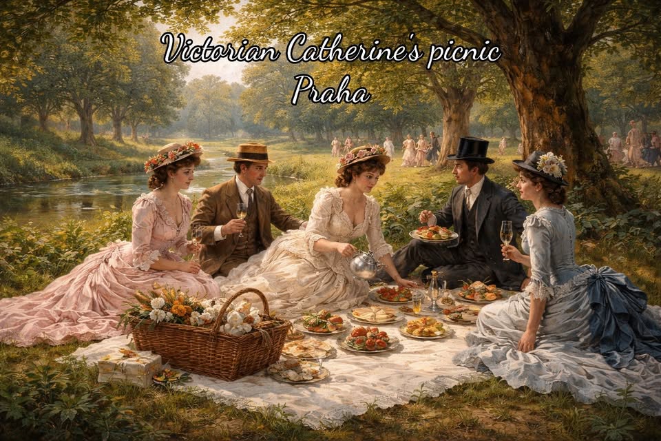 Victorian Catherine's picnic - Praha