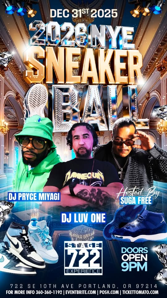 NYE 2026 SNEAKER BALL | HOSTED BY SUGA FREE