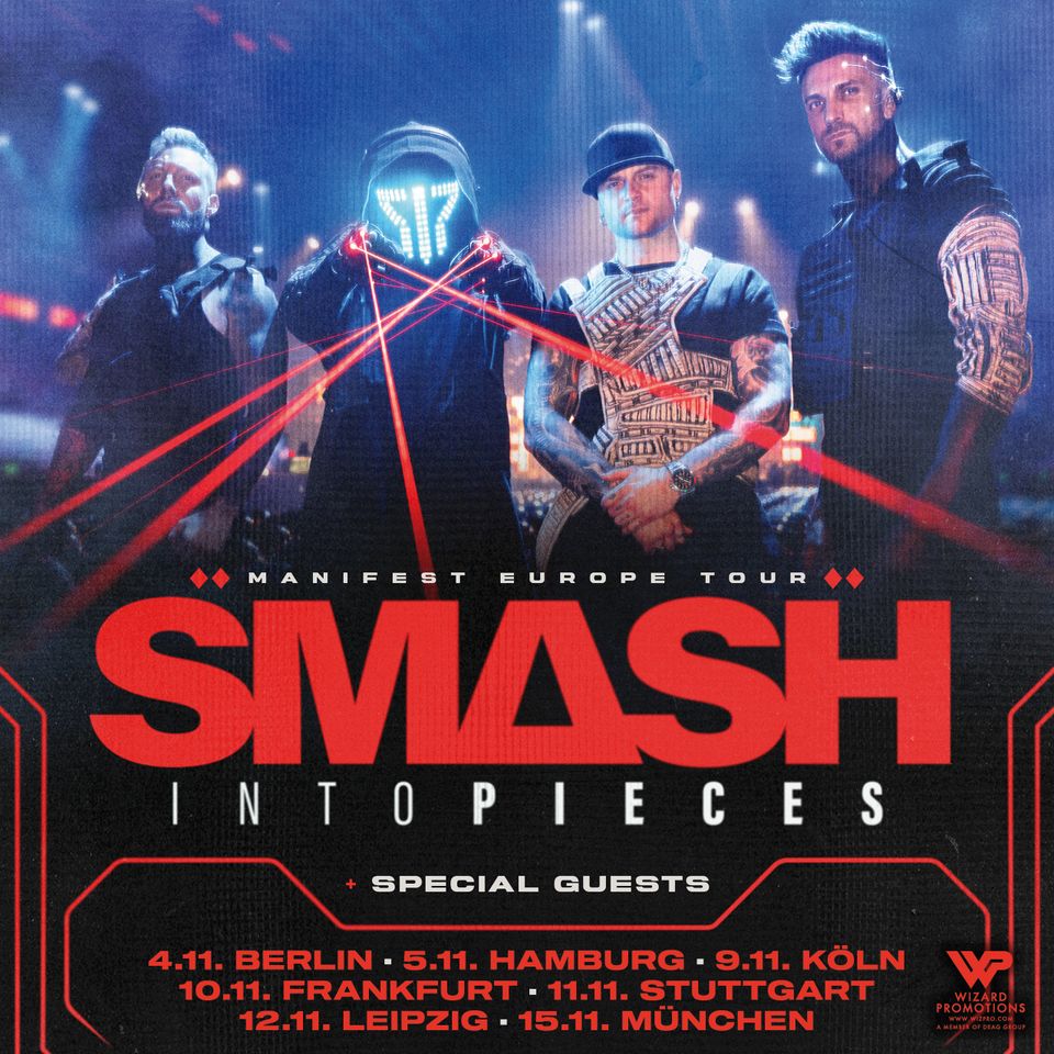 Smash Into Pieces - Manifest Europe Tour / Berlin