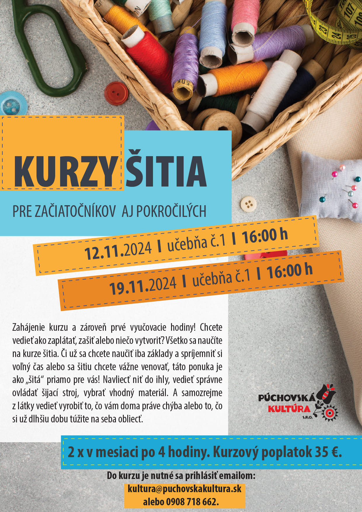 kurz šitia v divadle