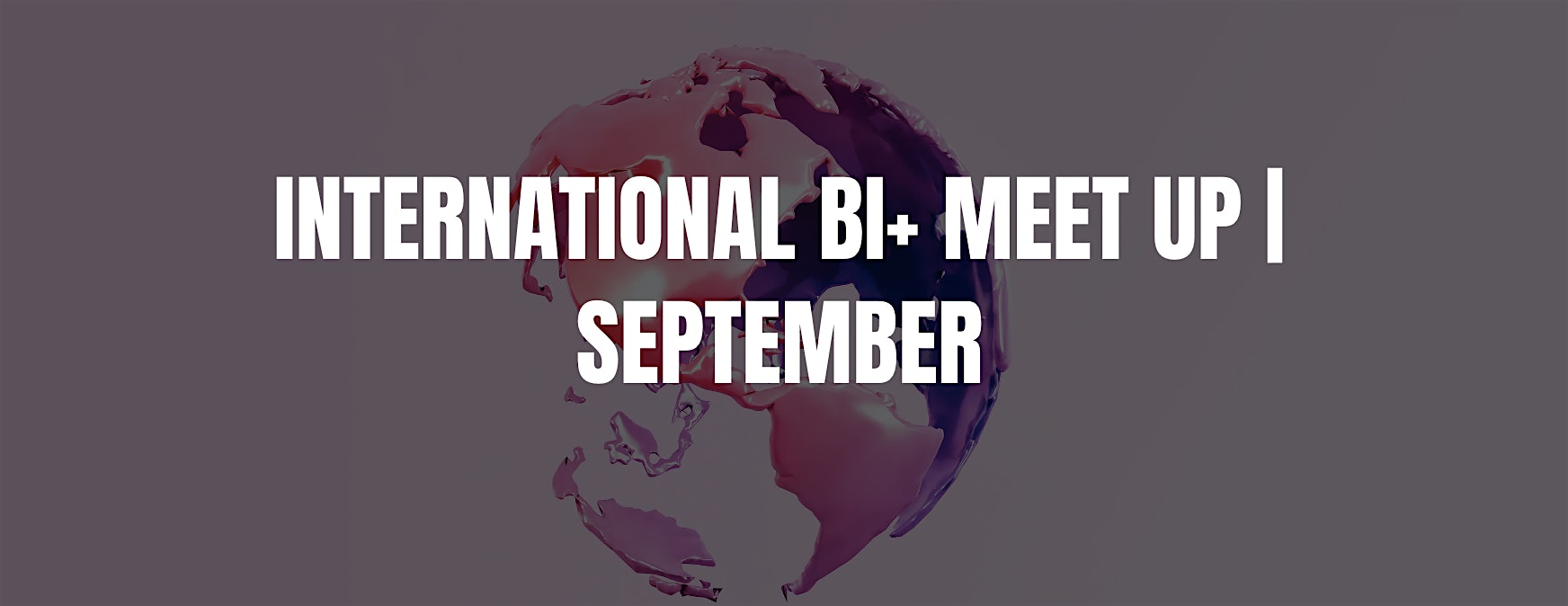International Bi+ Meet Up