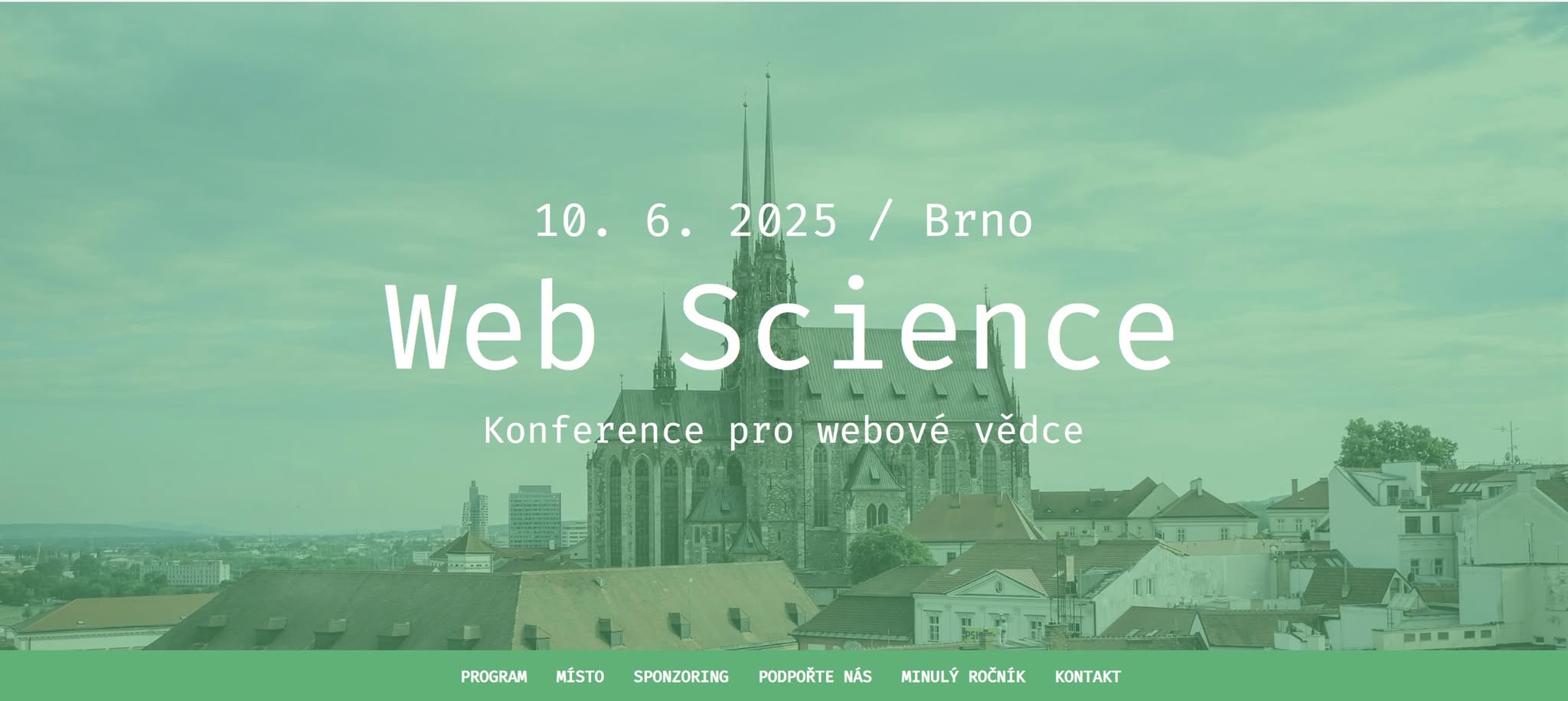 WebScience - Konference pro webové vědce