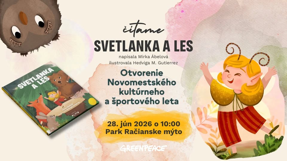 Čítanie pre deti: Svetlanka a les