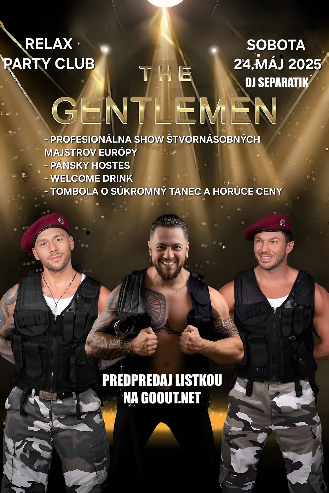 The Gentleman - Dance show - Relax Trnava - 24.05.