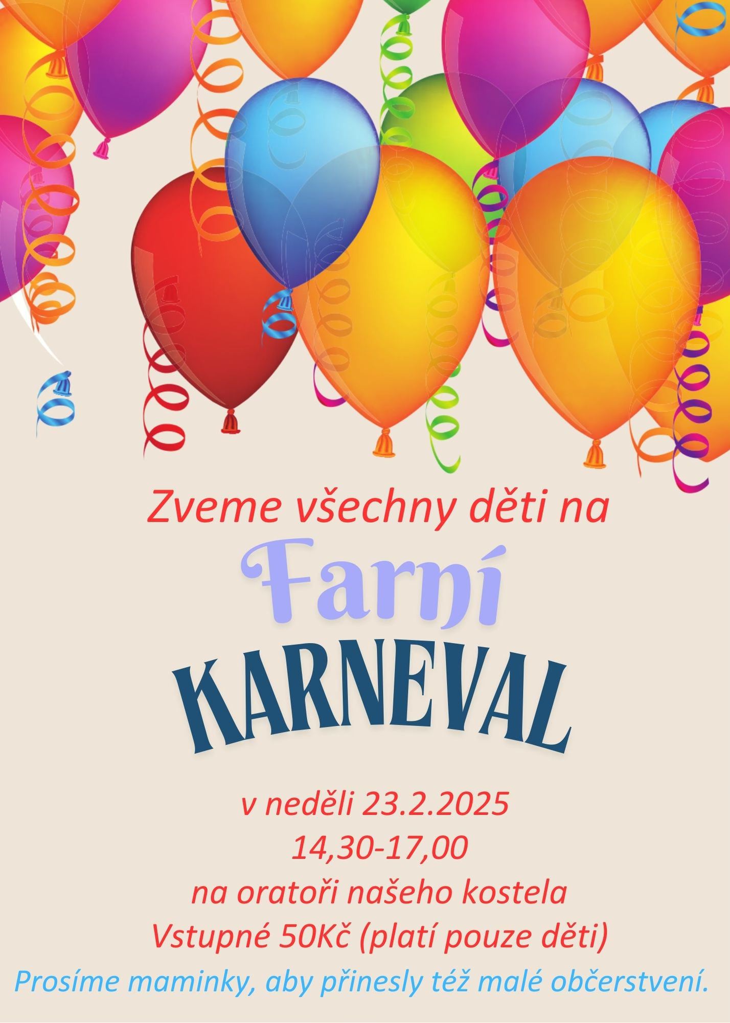 Karneval pro děti