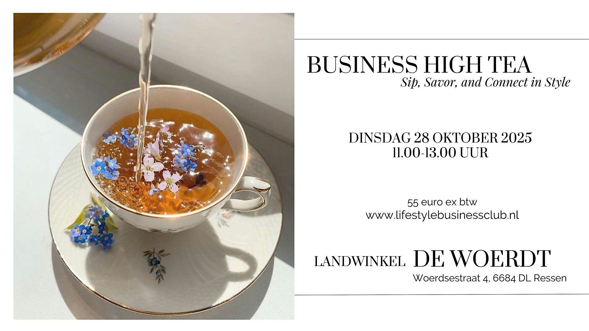 BUSINESS HIGH TEA Gelderland - Ressen
