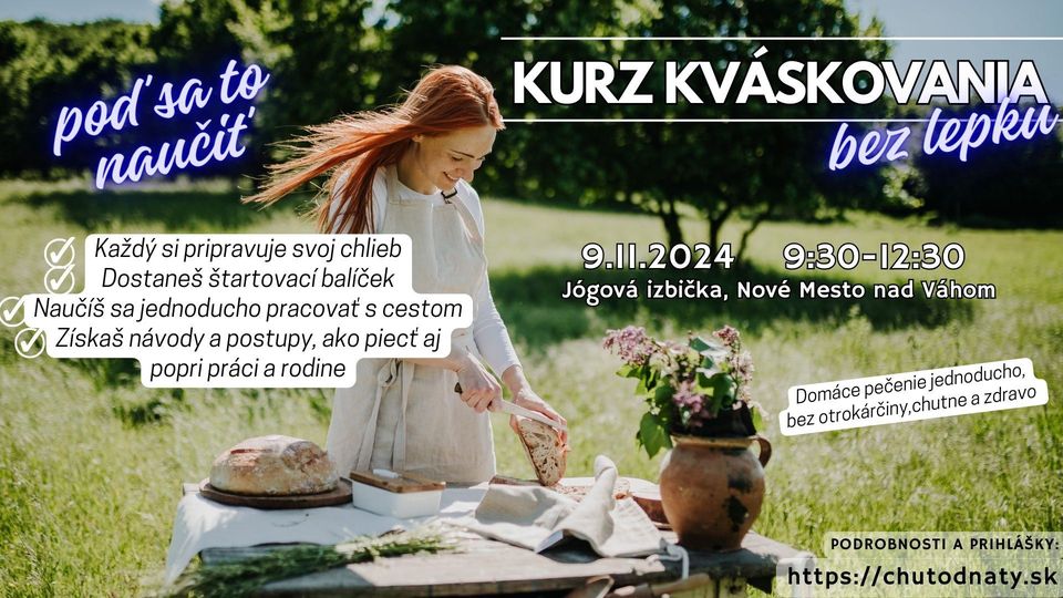 Kurz BEZlepkové kváskovanie